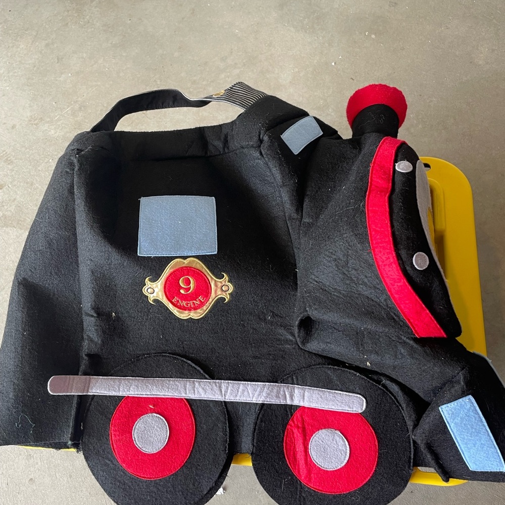 Pottery barn kids train costume